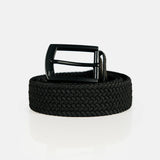 Black Woven Belt wrapped up