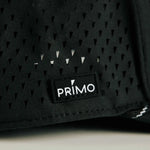 Primo logo sewn to side of cap