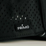 Primo logo sewn to side of cap