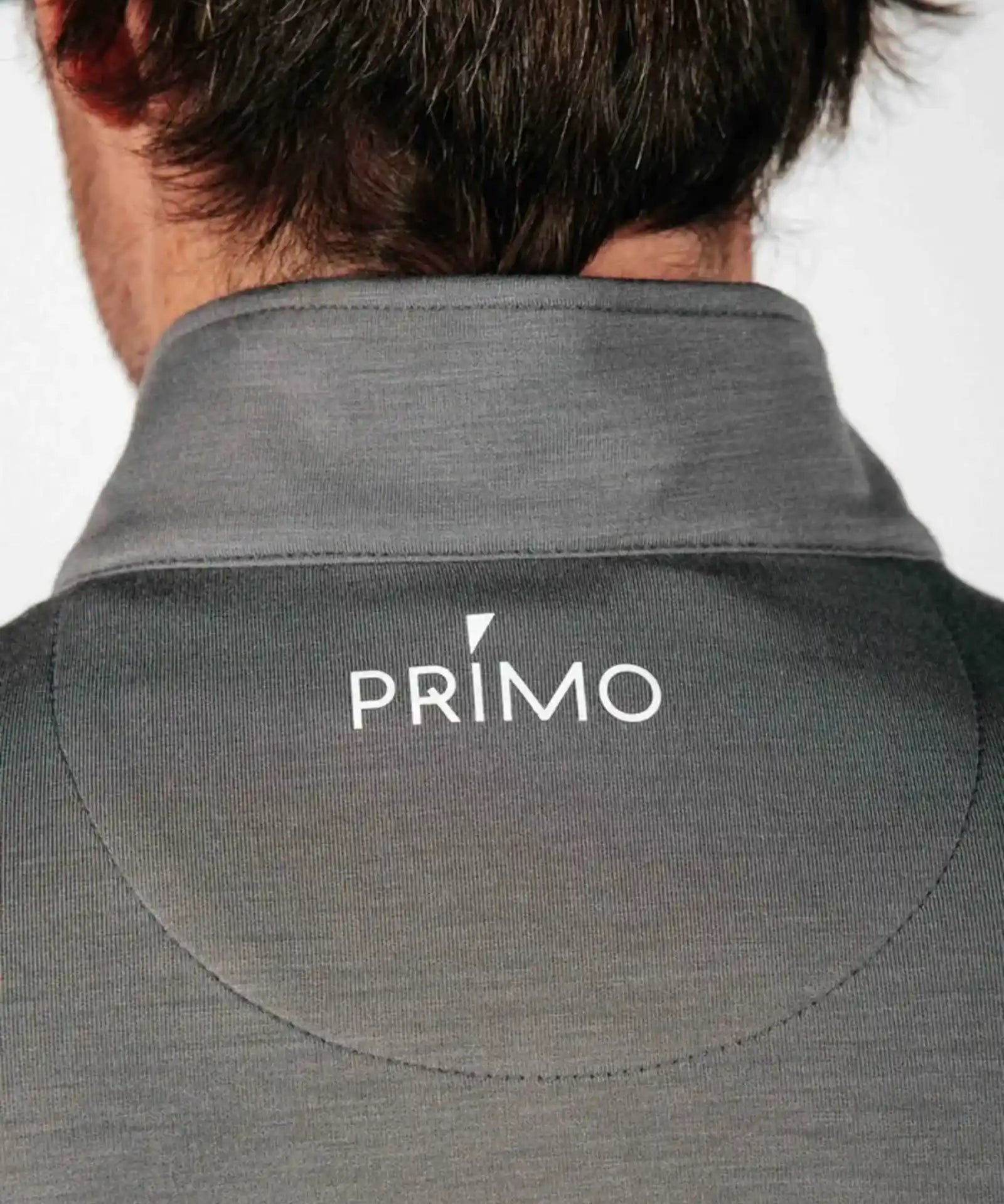 Primo Quarter Zip Vest - Dark Grey