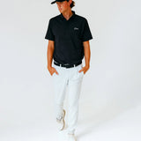 Grant Horvat Essentials Black Classic Polo