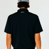 Grant Horvat Essentials Black Classic Polo