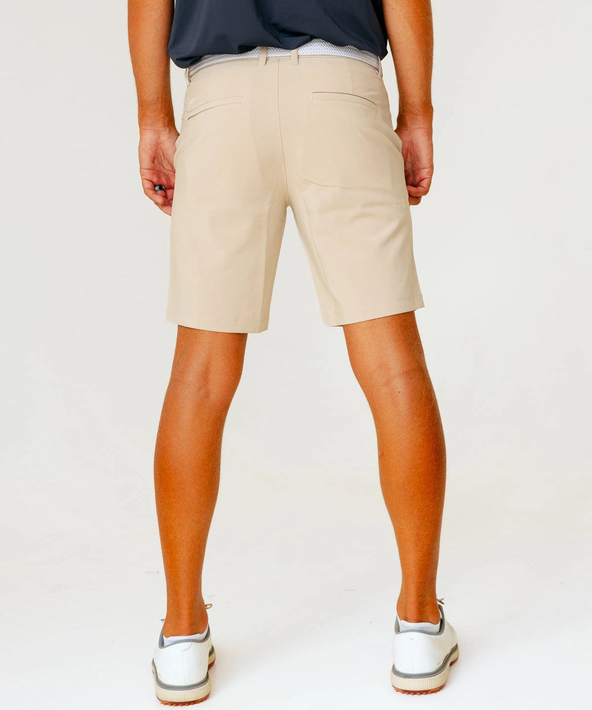 Grant Horvat Essentials Light Khaki Shorts
