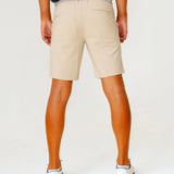 Grant Horvat Essentials Light Khaki Shorts