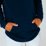 Grant Horvat Essentials Navy Cloud Hoodie