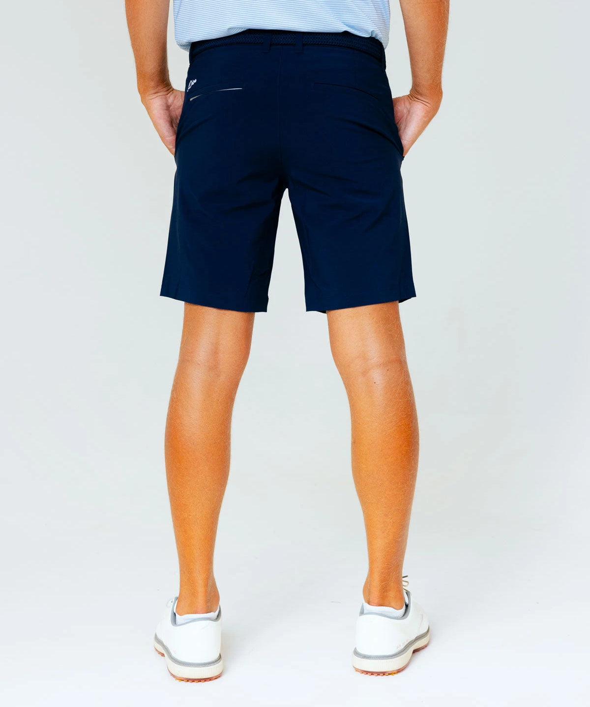 Grant Horvat Essentials Navy Shorts