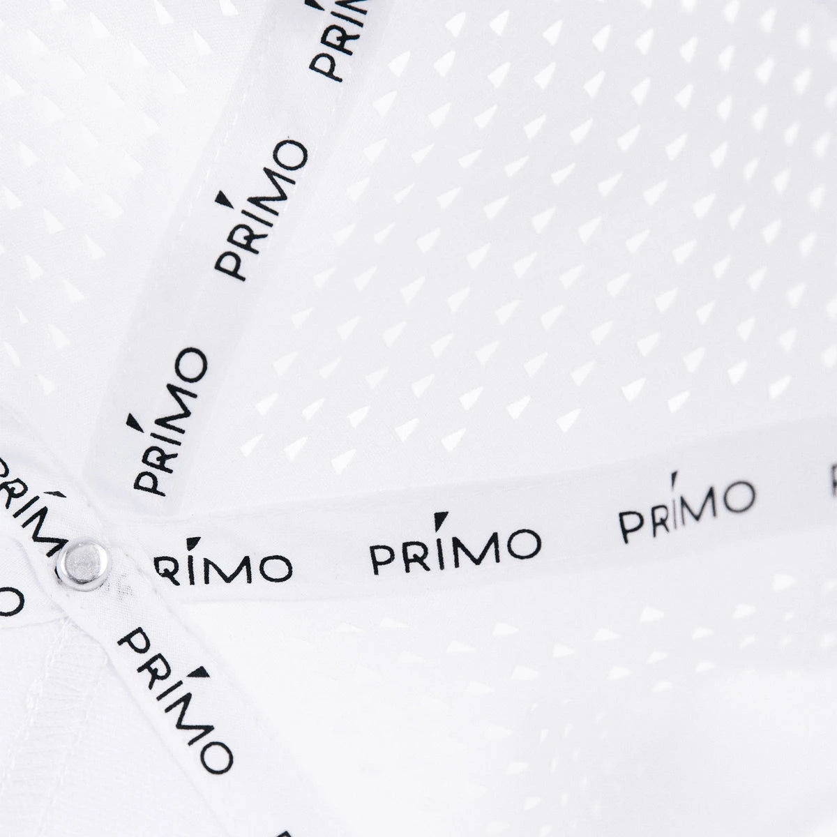 Repeating 'PRIMO' logo on inside of hat 