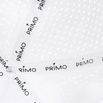 Repeating 'PRIMO' logo on inside of hat 