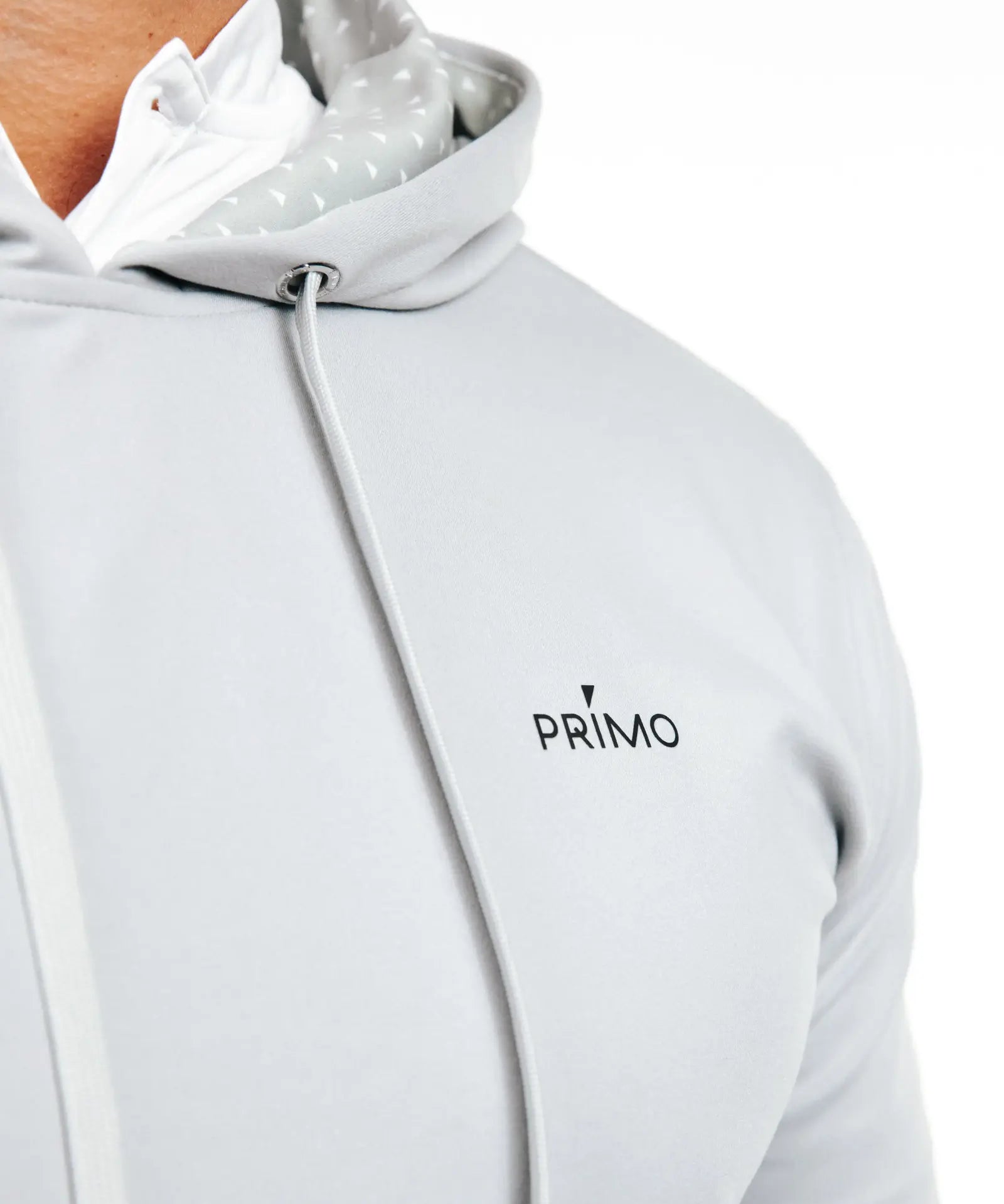 Primo Golf Hoodie - Light Grey