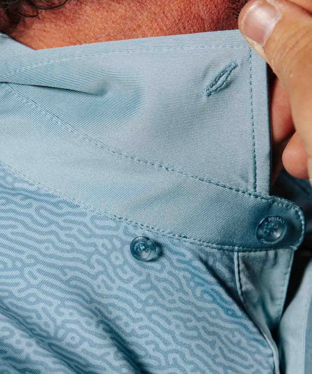 Primo Classic Collar Polo - Storm Maze